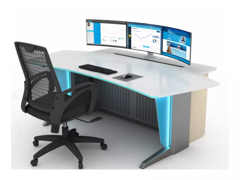 Yhden istuimen valvontakonsoli